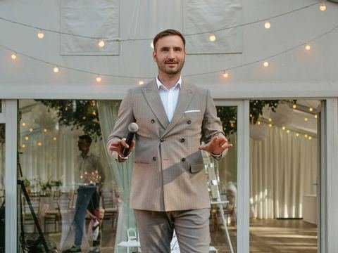 Deividas Prieskienis · Prieskas — vestuvių vedėjas