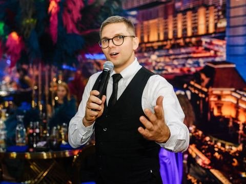 Egidijus Kasputis — vestuvių vedėjas